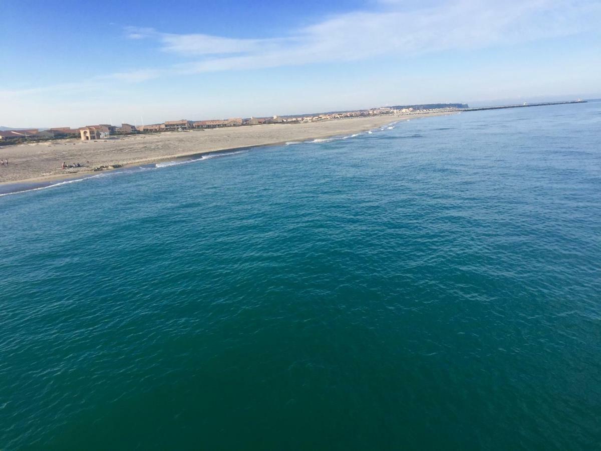 Barcaresa-Maisonnette Vue Mer Pieds Dans L'Eau Wifi Leucate Exteriér fotografie