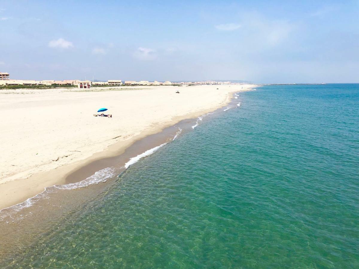 Barcaresa-Maisonnette Vue Mer Pieds Dans L'Eau Wifi Leucate Exteriér fotografie